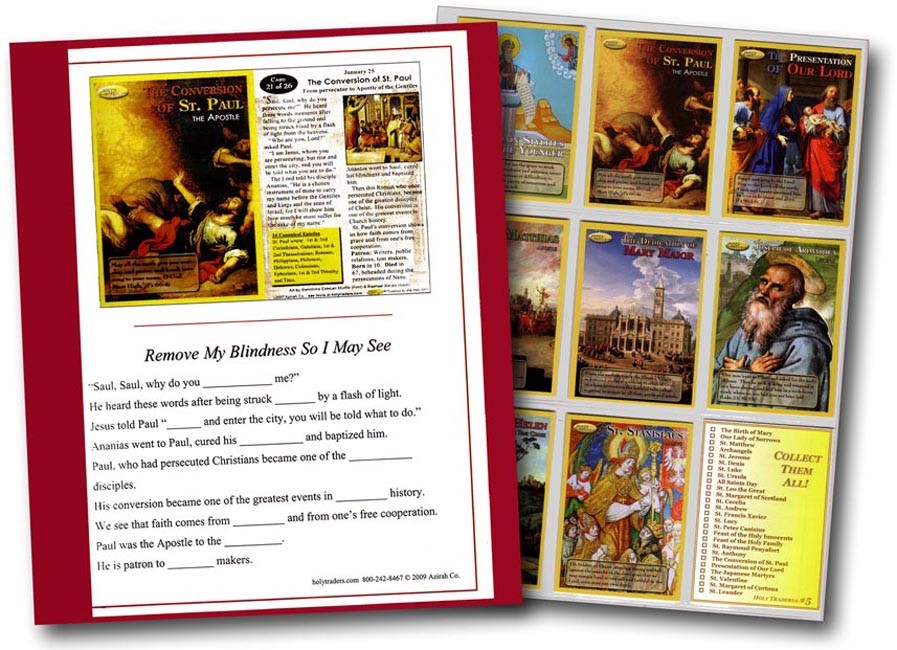 6 Set Activity Kit with Holy Trader Sets 1 - 6