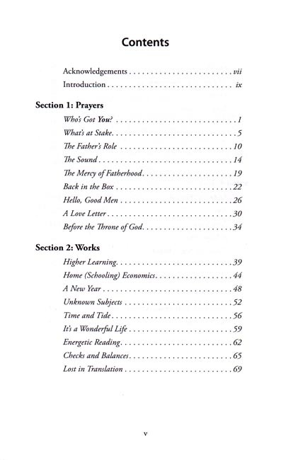 Who's Got You? Observations of a Homeschooling Father
