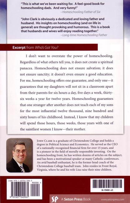 Who's Got You? Observations of a Homeschooling Father