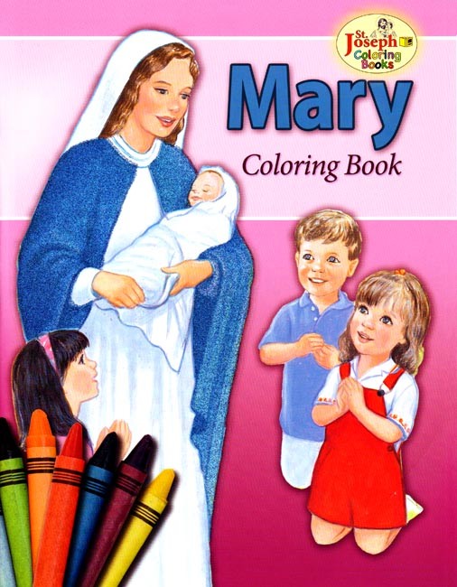 Coloring Book About Mary