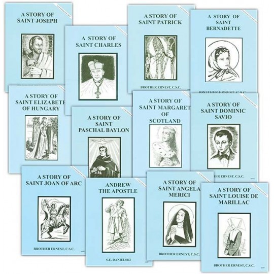 In the Footsteps of the Saints - 12 Book Set