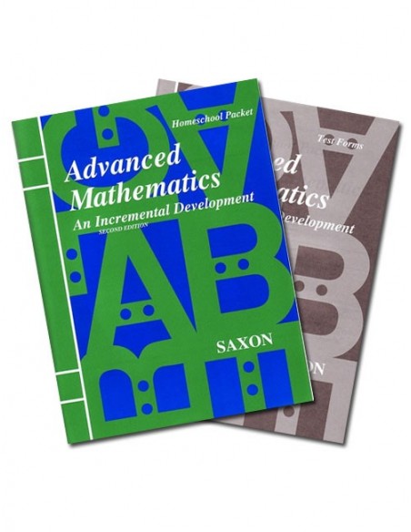 Saxon Advanced Math (2nd edition) Text Key/Tests with Key
