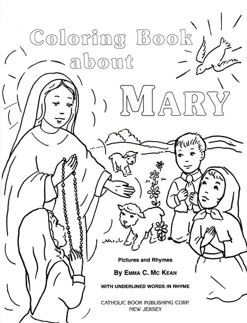 Coloring Book About Mary