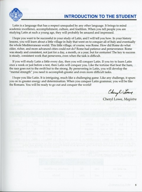 Latina Christiana I: Student Book