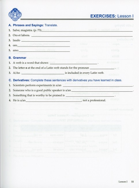 Latina Christiana I: Student Book