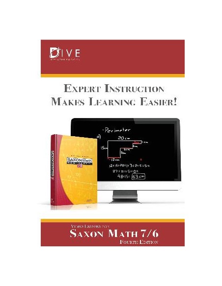 Saxon Math 76 (4th Ed.) DIVE Video Lectures Download & Stream
