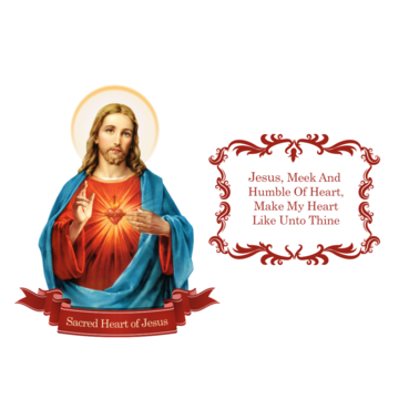 Devout Decals Sacred and Immaculate Hearts Set