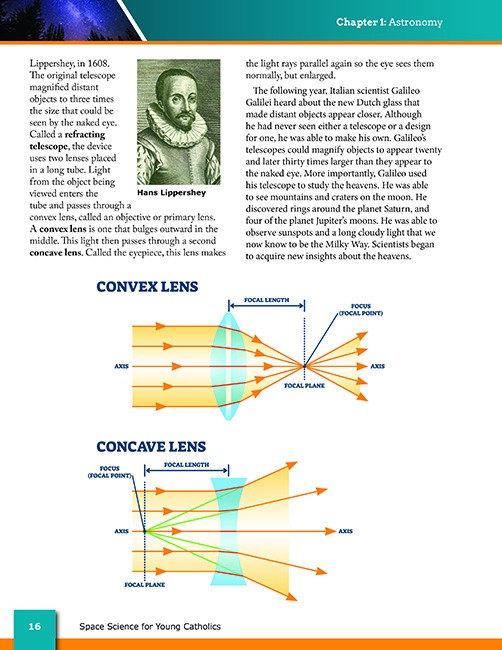 Space Science for Young Catholics