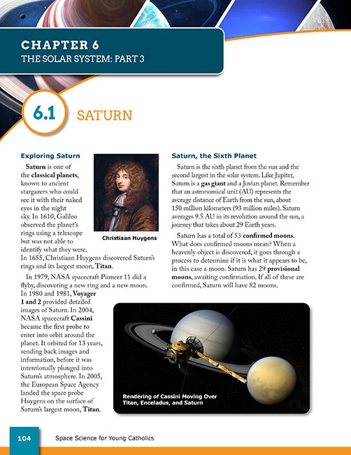 Space Science for Young Catholics