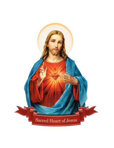 Sacred Heart of Jesus Decal