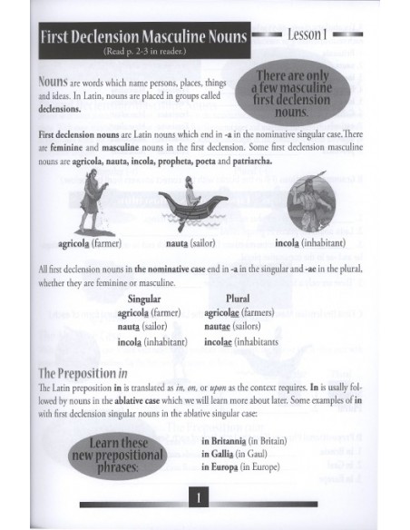 Little Latin Readers: Primer B - Workbook