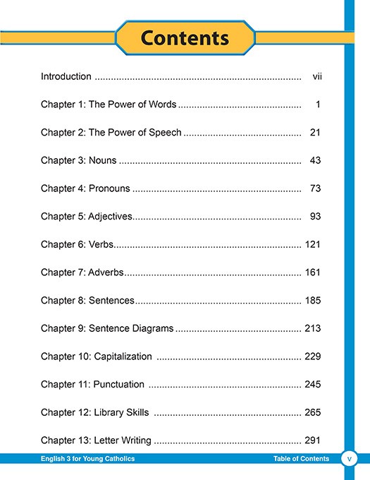 English 3 for Young Catholics