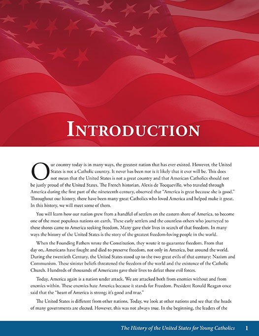 History of the United States 8 for Young Catholics (2nd Ed.)