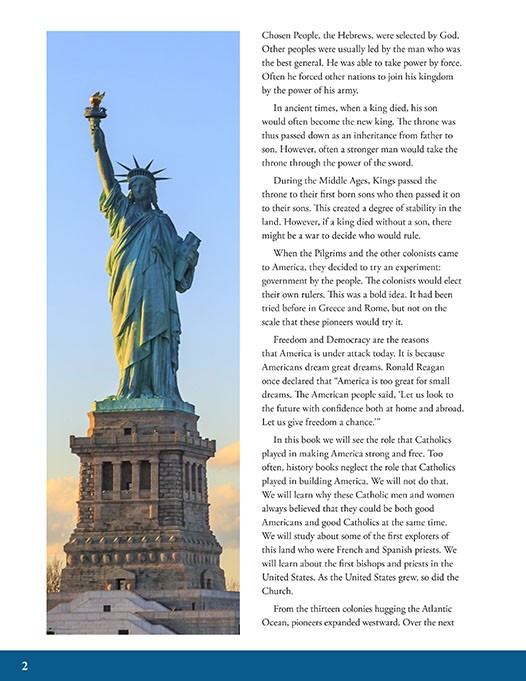 History of the United States 8 for Young Catholics (2nd Ed.)