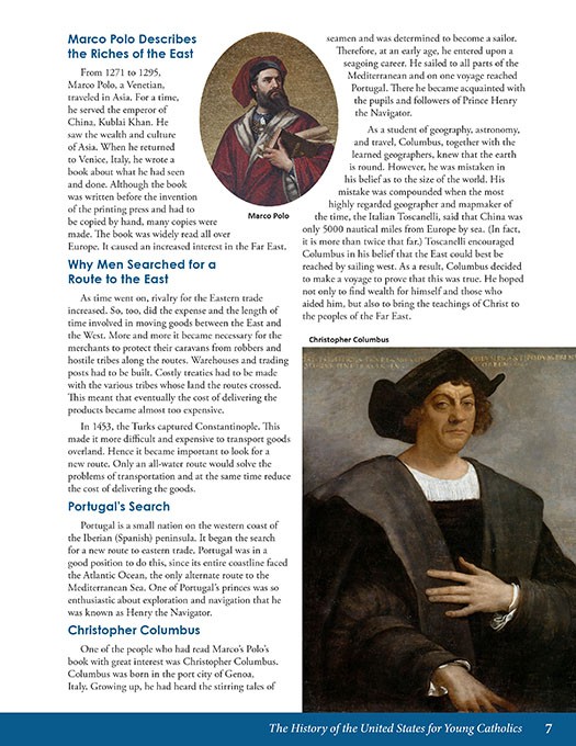 History of the United States 8 for Young Catholics (2nd Ed.)