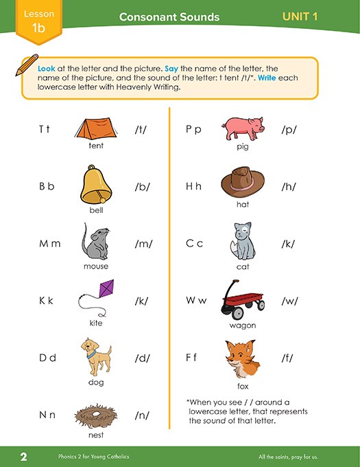 Phonics 2 for Young Catholics (2nd Ed.)