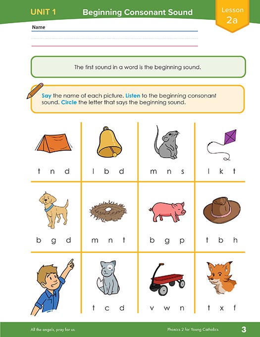 Phonics 2 for Young Catholics (2nd Ed.)