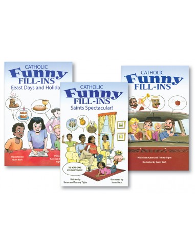 Catholic Funny Fill-Ins Three Book Set