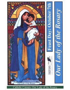 Our Lady of the Rosary Cutouts