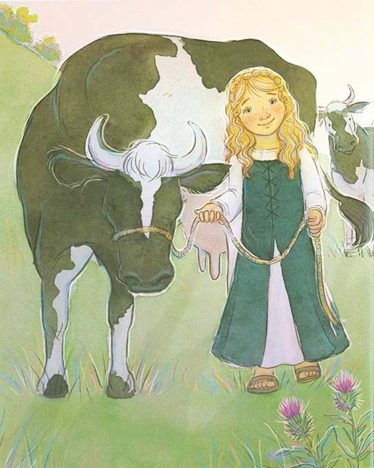 Saint Brigid and the Butter | Children's Catholic Book