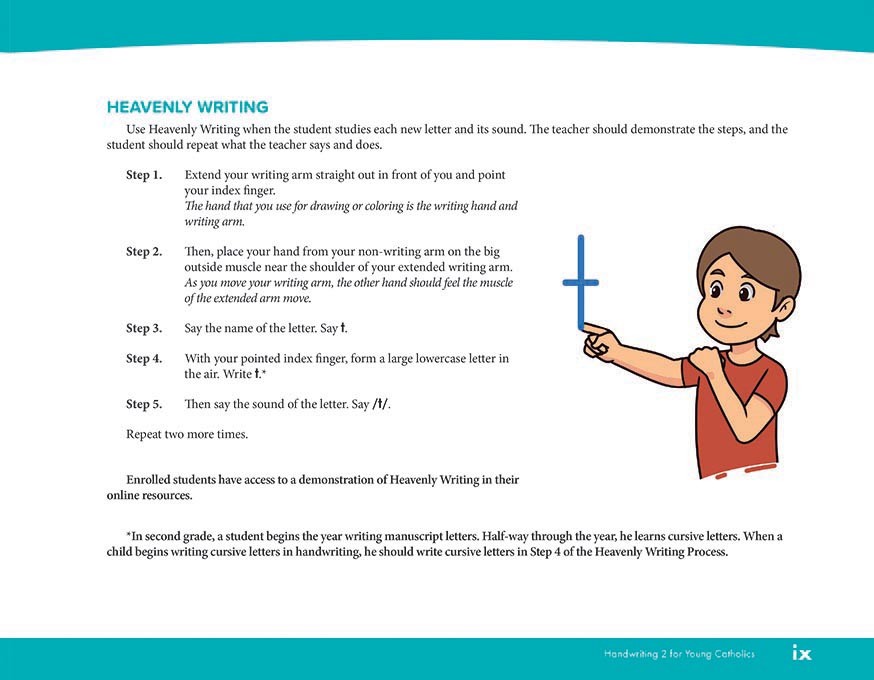 Catholic Handwriting 2 for Young Catholics | Seton Press