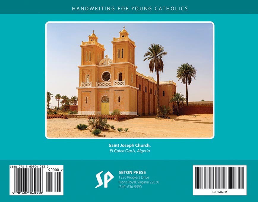 Catholic Handwriting 2 for Young Catholics | Seton Press