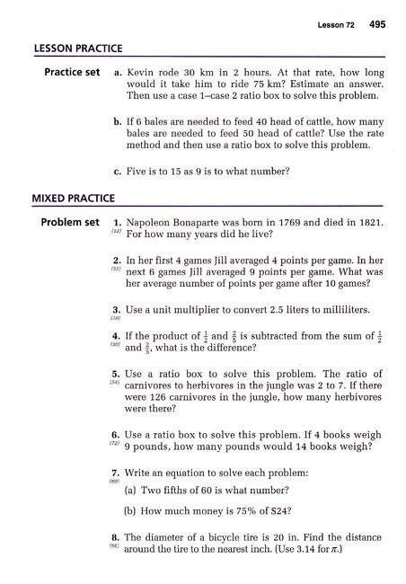 Saxon 87 (Homeschool, 3rd edition) Text