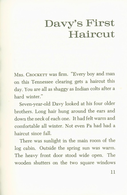 Davy Crockett: Young Rifleman