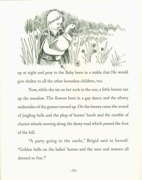 St. Brigid and the Cows