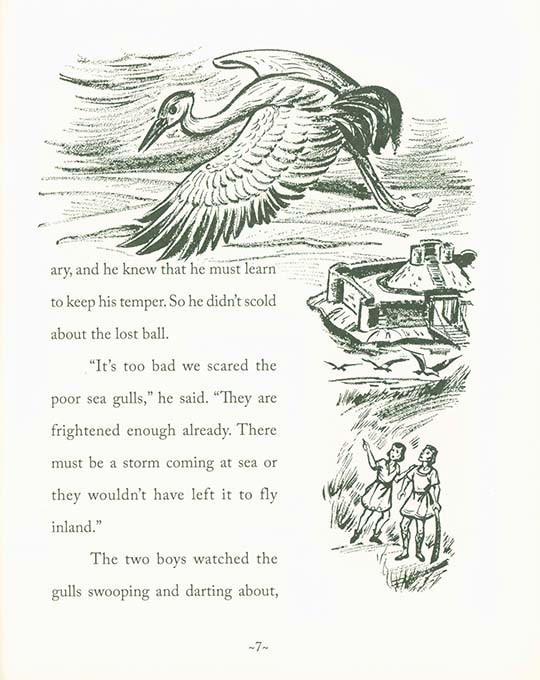 St. Colum and the Crane