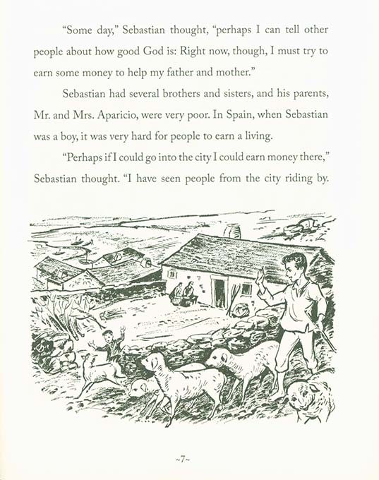 Blessed Sebastian and the Oxen