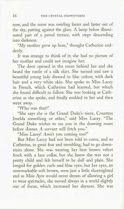 The Crystal Snowstorm