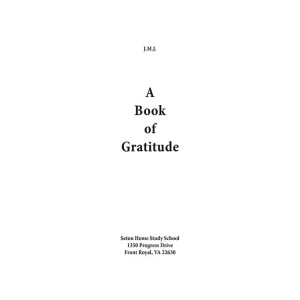 A Book of Gratitude