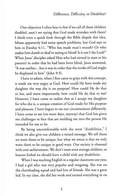 Home Schooling Children with Special Needs