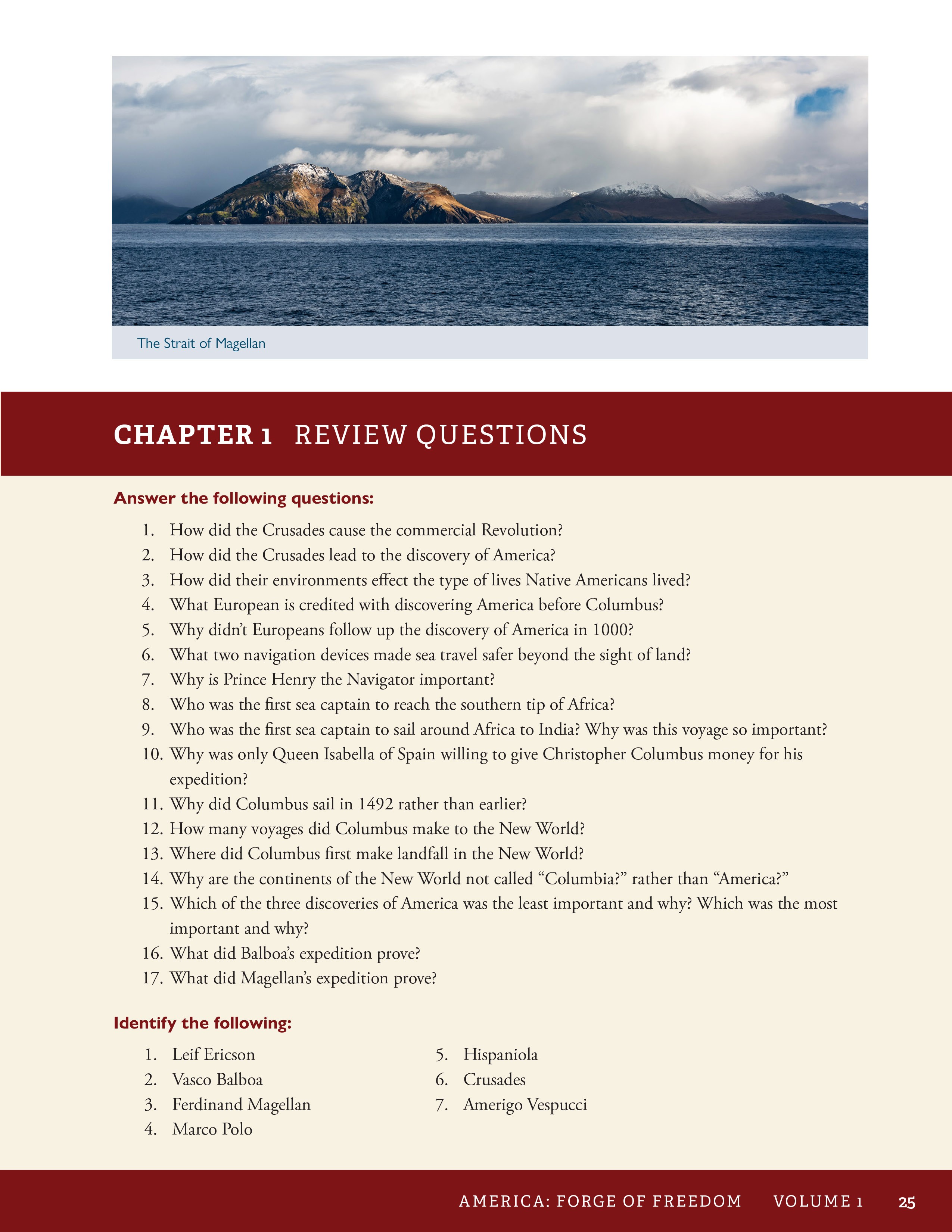 America: Forge of Freedom (Two Volume Set)