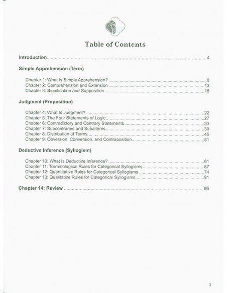 Traditional Logic Workbook