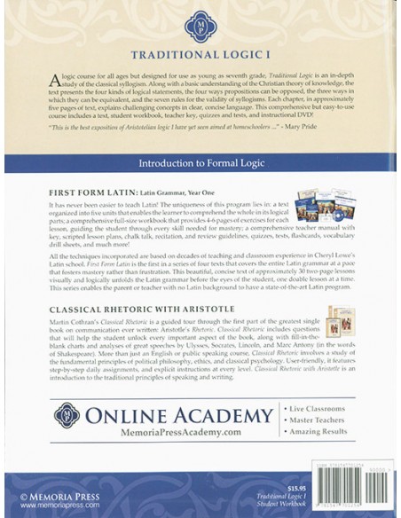 Traditional Logic Workbook