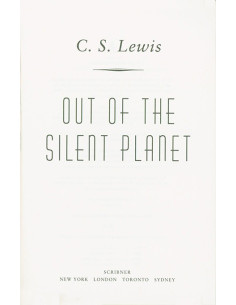 Out of the Silent Planet