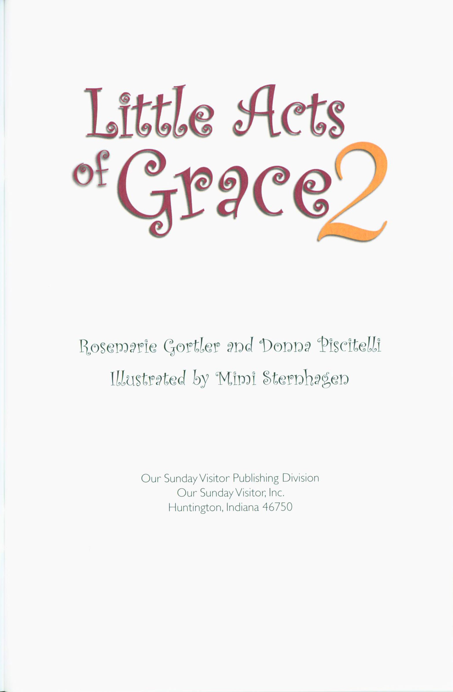 Little Acts of Grace 2