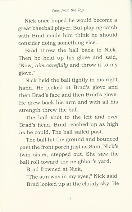 The Adventures of Nick & Sam: View from the Top