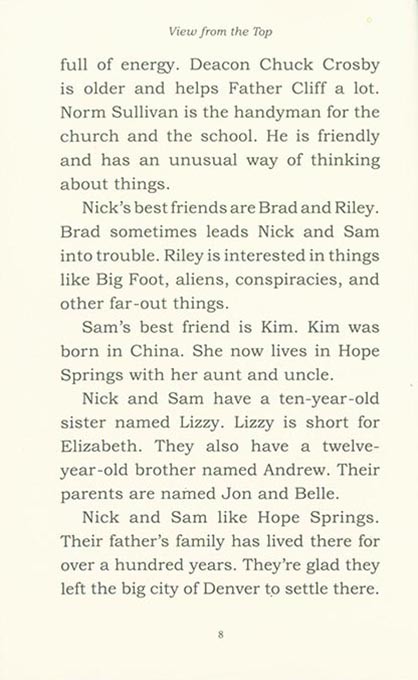 The Adventures of Nick & Sam: View from the Top