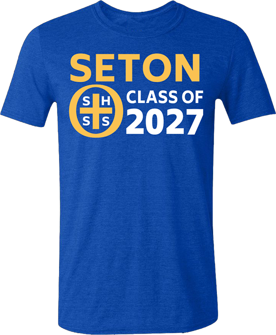 Seton Class of 2027 T-Shirt Adult X-Large