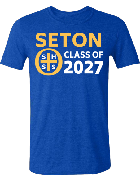 Seton Class of 2027 T-Shirt Adult Large