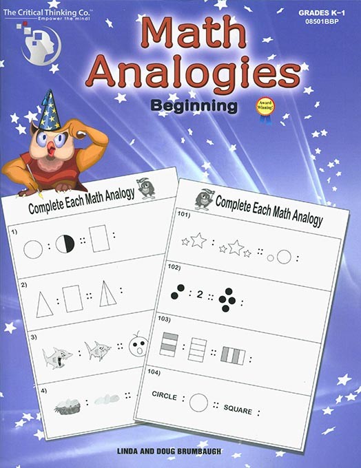 Math Analogies: Beginning (Grades K-1)
