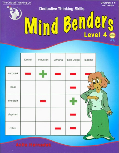 Mind Benders Level 4 (Grades 3-6)