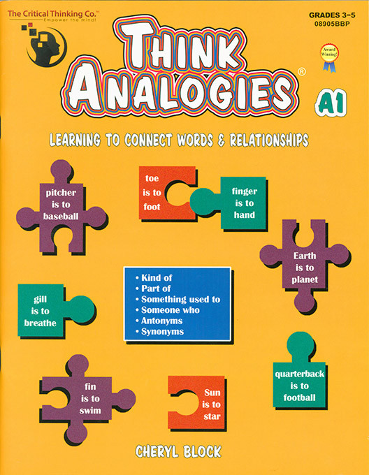 Think Analogies - Level A-1 (Grades 3-5)