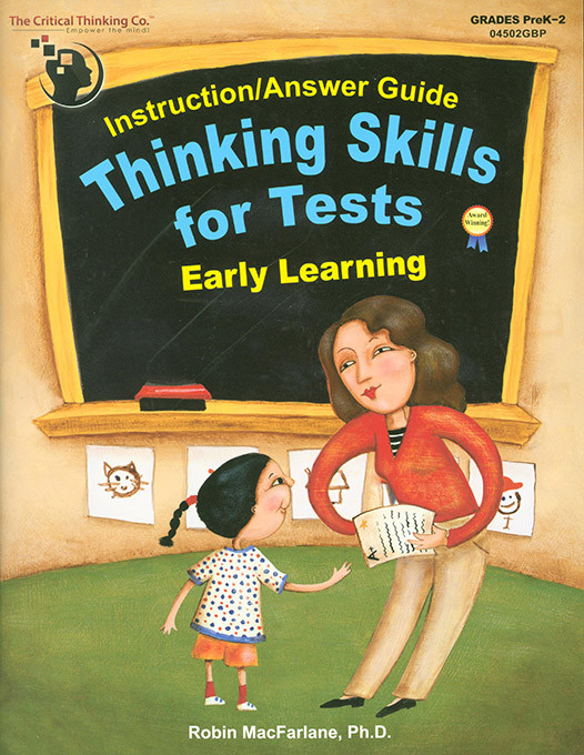Thinking Skills for Tests Early Learning Teacher Guide (PreK-2)