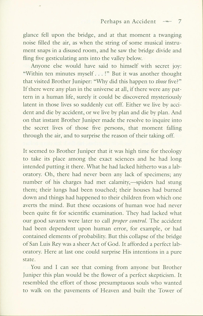 The Bridge of San Luis Rey