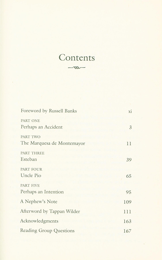 The Bridge of San Luis Rey