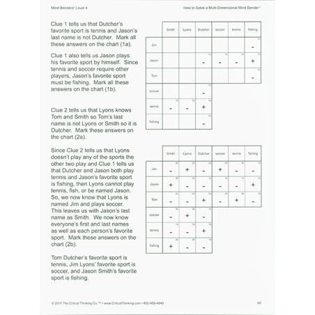 Mind Benders Level 4 (Grades 3-6)